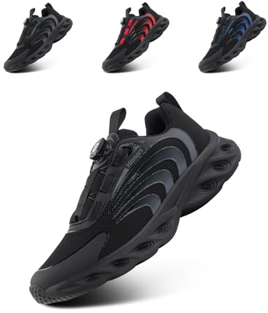 Hitmars Scarpe da Ginnastica Uomo Scarpe Running Uomo Leggere Traspiranti Scarpe da Corsa Sportive Tennis Jogging Outdoor Fitness Sneaker Gr.39-47