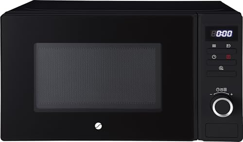 Ströme AM70020 Fristående Mikrovågsugn, 700 W, 20 L, Digital Styrning, 8 Automatiska Program, Roterande Tallrik, Svart