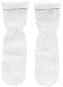 KNITAS Babystickade strumpor av merino och kashmirull för baby småbarn I varma stickade strumpor för nyfödda 0–6 månader