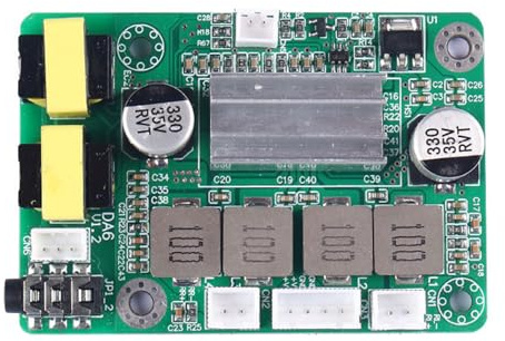 Design compatto 3116 Basato Amplificatori Board 50WX2 Uscita Stereo per Progetti Musicali Bassa Distorsione Scheda di Controllo Termico