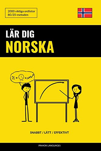 Lär dig Norska - Snabbt / Lätt / Effektivt: 2000 viktiga ordlistor