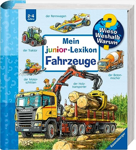 Wieso? Weshalb? Warum? Sonderband: Mein junior-Lexikon: Fahrzeuge (Sachbuch ab 2 Jahre - mit Klappen)