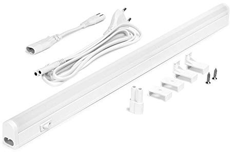Réglette LED sous meuble Lightbar Connect Linex 60 cm Blanc IP20 10 W 1100 lm Blanc neutre 4000 K Avec interrupteur