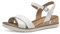 Tamaris Damen 1-28106-42 Sling Sandale, Weiß, 37 EU