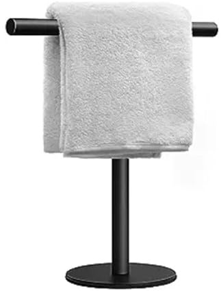 Toallero de Mano, Soporte para Toallas de Encimera, Soporte para Toallas de Mano en Forma de T para Baño, Toallero de Pie, Toallero de Mano para Cocina Que Ahorra Espacio