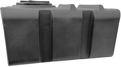 Varile 400L Serbatoio per Acqua Potabile | Senza BPA | Filettatura in Ottone 3/4 Integrata | Prodotto nell'UE | Adatto per Alimenti (Nero)
