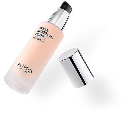 KIKO Milano Instamoisture Glow Foundation 04, Feuchtigkeitsspendende Flüssig-Foundation Mit Strahlendem Finish