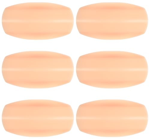 Alipis 6 Almohadillas de Silicona para Tirantes de Sujetador Antideslizantes Protectores Cómodos para Aliviar la Presión los Hombros Color Piel Diseño Invisible para Uso Diario