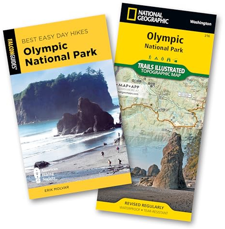 Best Easy Day Hiking Guide and Trail Map Bundle: Olympic National Park (Best Easy Day Hikes Series)