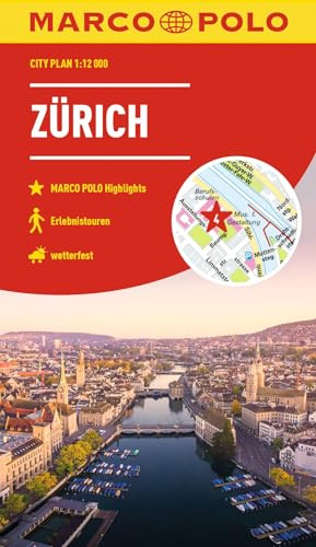 MARCO POLO Cityplan Zürich 1:12.000