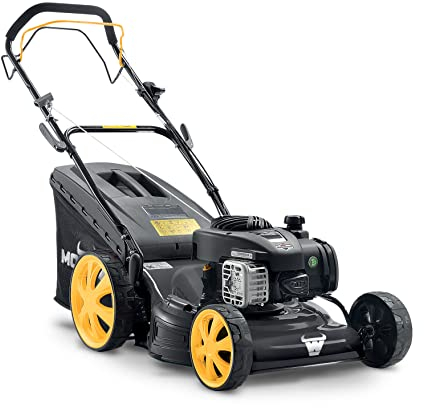Mowox PM 4645 SHW-B, selbstfahrender Benzinrasenmäher, min. 1,8 kW/2900 rpm, 46 cm, 60l Grasfangsack, kugelgelagerte Räder