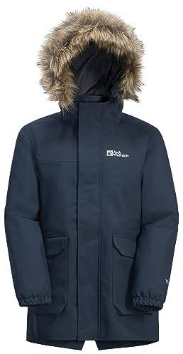Jack Wolfskin Jungen Cosy Bear 3in1 Parka B, Night Blue, 116 EU