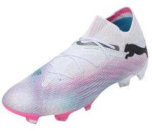 Puma Herren Fussballschuhe Future 7 Ultimate FG/AG 107599 Puma White-Black-Poison Pink 39