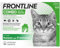 FRONTLINE Combo Katze gegen Zecken, Flöhe & Haarlinge (für Jede Größe & Gewicht) - 3X Pipetten für bis zu 3 Monate Schutz - auch gegen Floheier, Larven & Puppen im Haushalt - wasserfest
