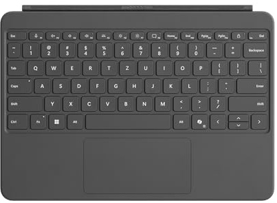 Microsoft Clavier Surface Pro 12 | Compatible avec Surface Pro 12 | QWERTZ | Anthracite