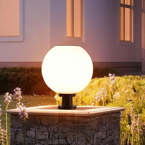 Capuchons De Poteau Solaires Pour Éclairage Extérieur, Colonnes, Clôtures, Terrasses, Lanternes, Lampadaires Sur Pied, Lampes Solaires À LED, Globe, Éclairage De Rue, Paysage Extérieur, Étanche IP65