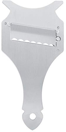 Ejoyous Stainless Steel Chocolate Shaver Adjustable Vane/Wing Cheese Grater with Ergonomic Handle for Slicing Truffles Fruits Kitchen Gadget