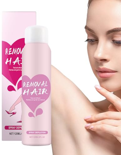 Schiuma Depilatoria,120ml Prodotti Depilatori Idratanti e Delicati | Mousse Spray Rimozione - Per Corpo Ascelle Braccia Pelle Sensibile