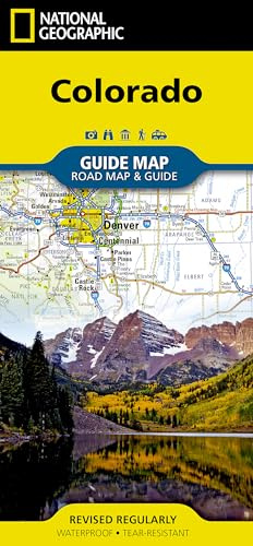 Colorado Map (National Geographic Guide Map)