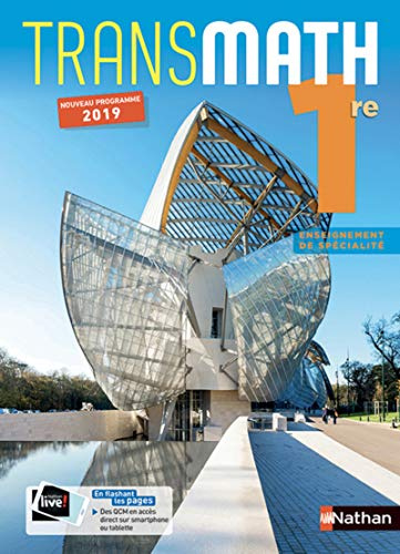 Mathématiques Transmath 1re - manuel élève (nouveau programme 2019)