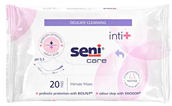 Seni Care Inti+ Feuchttücher - 20 Tüche| Packung (20 Stück)