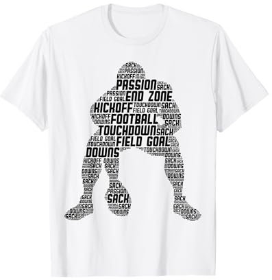 American Football Lineman Kinder Herren Jungen T-Shirt