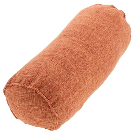 Milisten Almohada Cilíndrica para Cuello y Espalda Soporte Multifuncional Funda Lavable Diseño Elegante