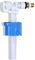 1 Stück Spülkasten Füllventil, Füllventil für Spülkasten WC Spülkasten Ersatzteile G3/8 G1/2 Zoll Für Keramik Spülkasten (Blau-Weißer)