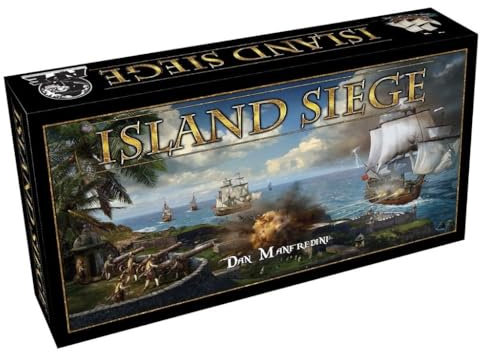 Ape Games | Island Siege: Second Edition | Board Game | Ages 14+ | 1 to 4 Players | 12 to 48 Minutes Playing Time