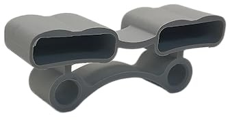 Återpåfyllningsdynor uppsättning med 10 lock för fastsättning av lister i ribbotten (126_40 x 30 x 12 mm (Duo))