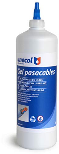 Unecol Gel Pasacables, Botella Cánula 1L