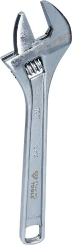BRILLIANT TOOLS BT014810 Clé à molette, 10, 0 - 28 mm [Powered by KS TOOLS]