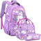 Mädchen Rucksack Kinderrucksack Mädchen Rucksack Schule Schulsachen Mädchen Teenager Schulrucksack Schulranzen Set Schulrucksack Grundschule