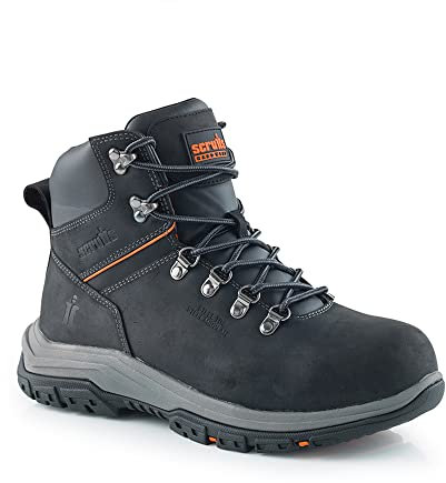 Scruffs Mens Rafter Ankle Boot, Black, 10 UK