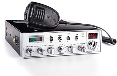 Super Star 3900 - Nouvelle Version - Émetteur Mobile CB-27 - Am/FM/USB/LSB - Multinorme européenne - Superstar 3900 - UHF - Noir et Argent