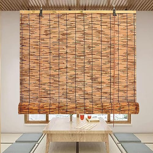 Cañizo Natural Bambú,Pantalla De JardíN,Rollo De Valla De Caña,Estera De Mimbre Privacidad Natural,Mimbre Ocultacion,Pantalla De Privacidad,Valla De Bambú,60x90cm