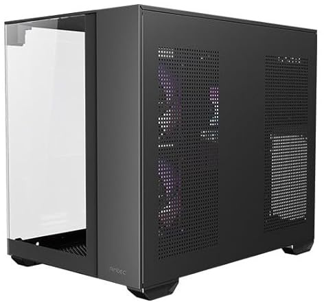 Antec Skåp CX600M Trio ARGB, Mini Tower, Micro-ATX, ITX, 3X Vent ARGB, utan källa, svart