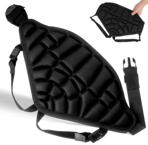 JOINPAYA Short de Protection Rembourré pour Patinage Adulte Protection de Hanche Respirante et Confortable Adapté Roller Ski Snowboard Sport Outdoor Homme et Femme