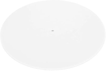 Skivspelare Record Platter Slipmatta Turntable Slip Mat Replacement Reduce Static For 12 tum Player(Bright White)