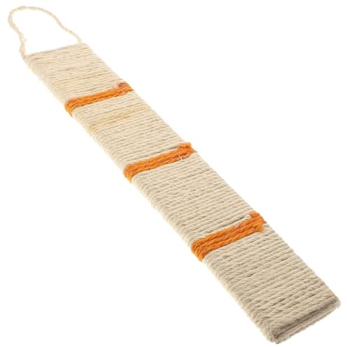 HINTRMENT Tablero Rascador Plano para Gatos de Sisal Natural, Juguete Resistente Arañazos, Color Aleatorio, Accesorio para Cuidado y Entretenimiento Felino, Adecuado para