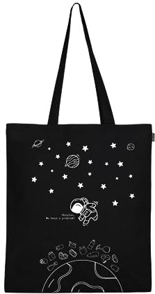 Eco Right Grande canvas bolsa tela para la compra, bolsos mujer bandolera, bolsa de viaje, Playa, Viajes Uso bolsos mujer, bolsa regalo para alumnos