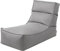 blomus Outdoor Lounger Stay | Relaxliege Wasserabweisend | Farbe Stone | 120L x 60B x 40H cm | Sitzsack Schnelltrocknend | Liege wetterfestes Textil
