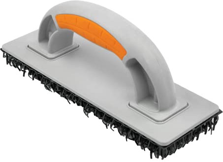 Toolty PVC Decorative Stippling Texturing Brush - Rubber Handle - 225x97mm - for Stippling Textures Patterns - DIY - TLTY-0048