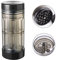 Free Boy 2.8 Inch Large Aluminium Grinder Transparent Cone Loader & Storage 3 in 1,Cone Pre Roll Filler Machine,Simple Grinders,Cone Rolling Machine| Cone Loader with Broom& Brush