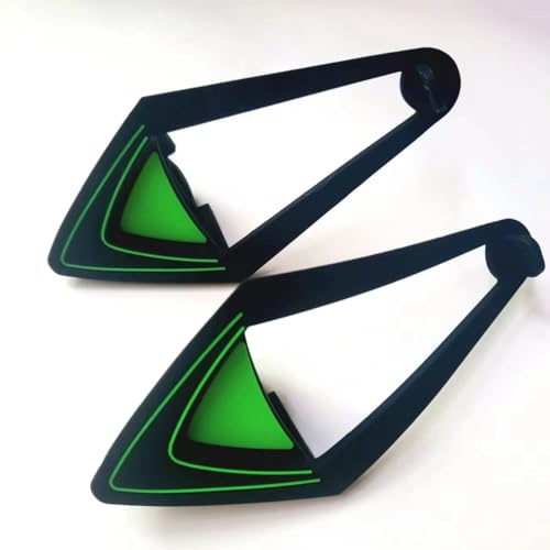 LZYDD Headphones Cute Kitty Cat Ears Accessories Decoration for HyperX Cloud Alpha/HyperX Cloud Flight/Razer Kaira/Barracuda X/BlackShark/All Arctis pro/Nova Gaming Headsets (Green)