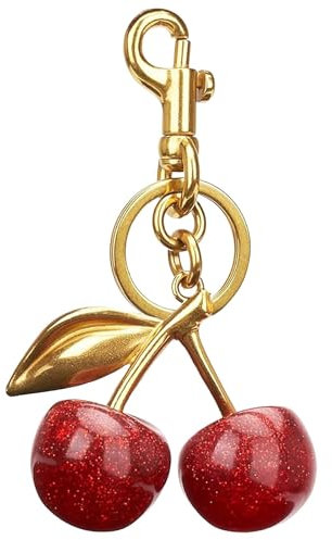 Heanvmyss Kirsch Bag Charm,Kirsch Taschenanhänger,Kirsch-Schlüsselanhänger,Geschenk Accessories,Geldbörsenanhänger für Frauen,Mädchen,Taschen