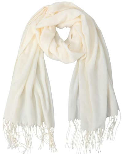 CIATBYYJ Varm halsduk dam, kashmirhalsdukar, mjuk dam pashmina vinterhalsduk, lång franshalsduk, lämplig för att hålla sig varm på höst, vinter och jul