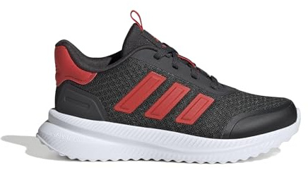 adidas Unisex Kids X_PLR Shoes Kids, Carbon/Bright red/Cloud White, 10 UK Child