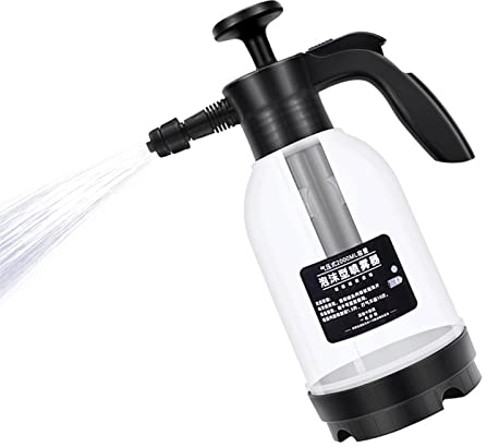Onlynery Car Foam Sprayer - 2L Pressure Pump Bottle for Snow Foam, Hand Pressurized Soap Atomizer - Car Wash Cleaning Gun