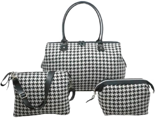 Baby Bag 3 Set Exclusif Sac à Langer,Sac de Sport Femme, Grand Sac a Langer bébé, Sac Voyage bébé, Mommy, Femme, Sac à Langer, bandoulière réglable, Sac Isolant (Crowbar Pattern)